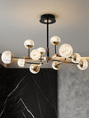 Light luxury spherical magic bean chandelier