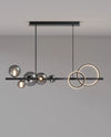 Long Magic Bean Glass Dining Chandelier