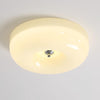 French style cream wind glass ceiling light