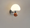 Cream style mushroom bedroom bedside wall lamp