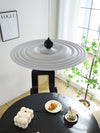 Threaded UFO Chandelier