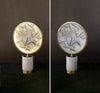 New Chinese style all copper marble creative table lamp