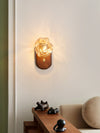 Ice glass wall lamp