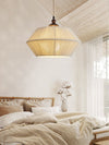 Retro style fabric cotton rope chandelier