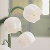 French flower table lamp