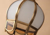 European style copper home decoration corridor entrance balcony small ceiling lamp
