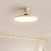 Cream style bedroom flying saucer ceiling lamp