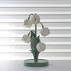 French flower table lamp