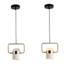 Nordic creative long strip dining pendant light