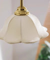 Medieval style petal fabric wall lamp