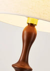 French medieval retro solid wood decorative atmosphere floor lamp