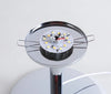 Medieval vintage glass table lamp