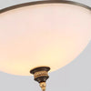 Simple retro American style iron bedroom ceiling lamp