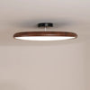 Adjustable walnut color ceiling lamp