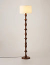 French medieval retro solid wood decorative atmosphere floor lamp