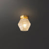 Retro all-copper aisle ceiling lamp