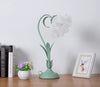 Lily of the Valley flower Bedroom Table Lamp