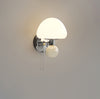 Cream style mushroom bedroom bedside wall lamp