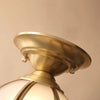 European style copper home decoration corridor entrance balcony small ceiling lamp