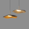 Wabi-sabi style lotus leaf dining pendant lamp