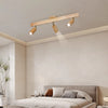 Nordic solid wood corridor ceiling lamp