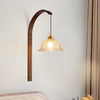 Medieval wabi-sabi style brass retro Nordic study living room bedroom bedside bathroom restaurant corridor wall lamp
