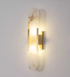 Natural marble background wall led wall lamp