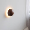 Solid wood bedroom bedside decorative wall lamp