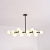 Nordic glass round ball personality chandelier