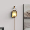 Retro hanging type wall lamp