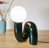Creative personality glass table lamp