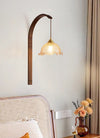 Medieval wabi-sabi style brass retro Nordic study living room bedroom bedside bathroom restaurant corridor wall lamp