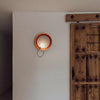 Nordic creative glass bedside corridor wall lamp