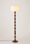 French medieval retro solid wood decorative atmosphere floor lamp