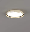 French cream style eggshell bedroom ceiling lamp