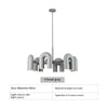 Creative U-shaped chandelier