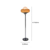 Vintage bauhaus egg tart floor lamp