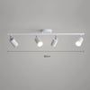 Modern simple long strip living room ceiling lamp