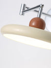 Foldable flying saucer wall lamp