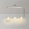 Cream style glass dining pendant light