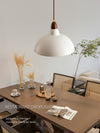 Wabi-sabi style dining room chandelier