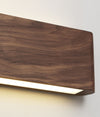 Walnut LED Wall Light