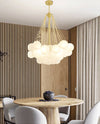 Cream Bubble Ball Chandelier