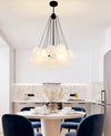 Cream Bubble Ball Chandelier