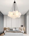 Cream Bubble Ball Chandelier