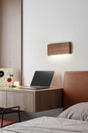 Walnut LED Wall Light