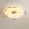 Cream style flower led bedroom ceiling lamp