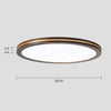 Walnut LED Ceiling Light