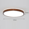 LED solid wood bedroom ceiling lamp