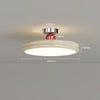 Simple cream style round LED ceiling lamp